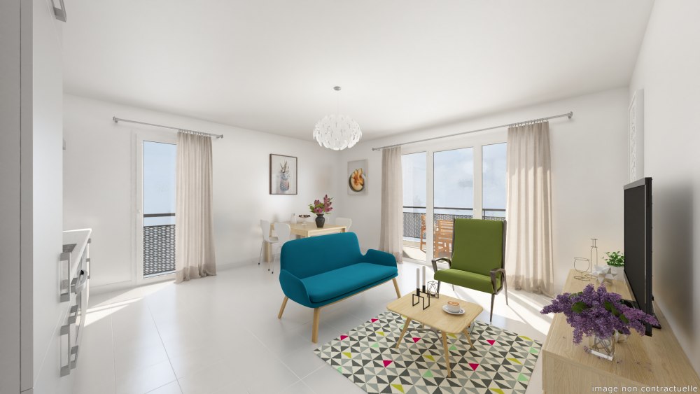 
																			3 pièces - 
																		2ème étage - 70m² - 831,31 € - Photo #6