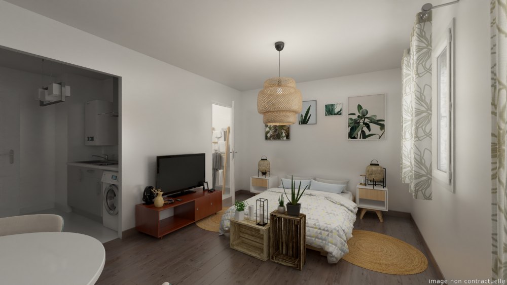 
																			3 pièces – 
																		RDC – 66m² - 735,81 € - Photo #5