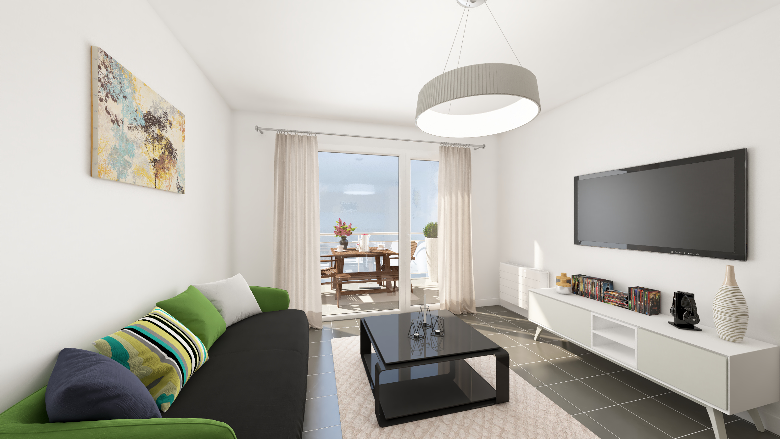 
																			4 pièces - 
																		2ème étage - 90m² - 1 376,74 € - Photo #4